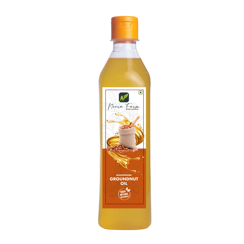 Cold Pressed Groundnut Oil 1 Litre