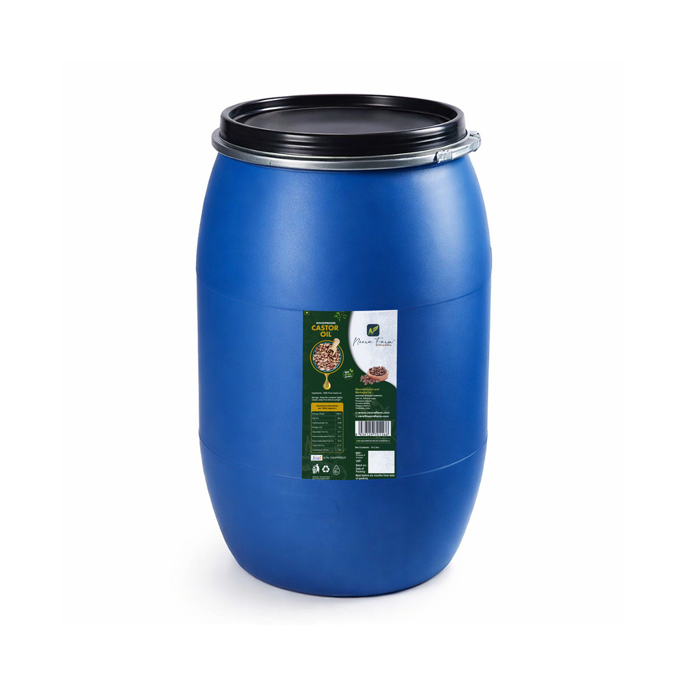 Cold Pressed Castor Oil 50 Litre Barrel