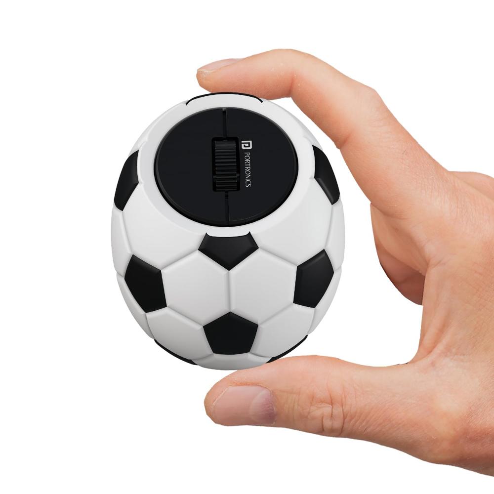 Portronics ToadPlay Football Mini Wireless Bluetooth Mouse with Dual