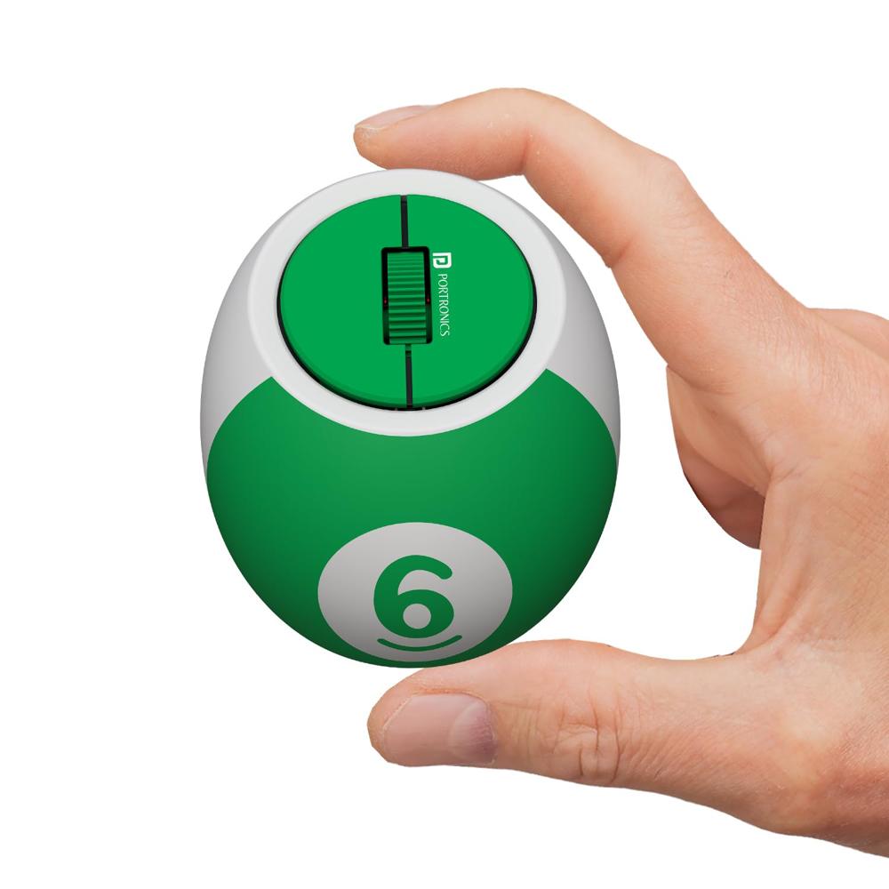 Portronics ToadPlay Billiard Mini Wireless Bluetooth Mouse with Dual Wireless