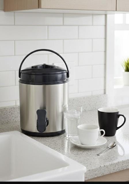 8Ltr  Stainless Steel Water Jug