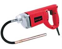 Ralliwolf Rwcv35 Concrete Vibrator - High-grade Plastic & Metal, 520x430x430mm, Blue & Silver, 1500w 12500vpm, Portable Rugged Design