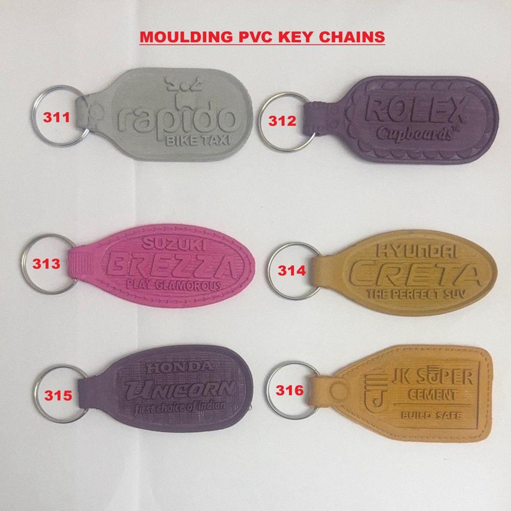 Pvc Moulding Keychain