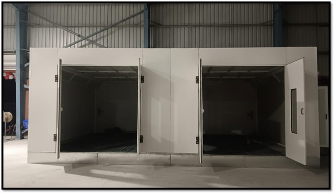 Twin Paint Booth