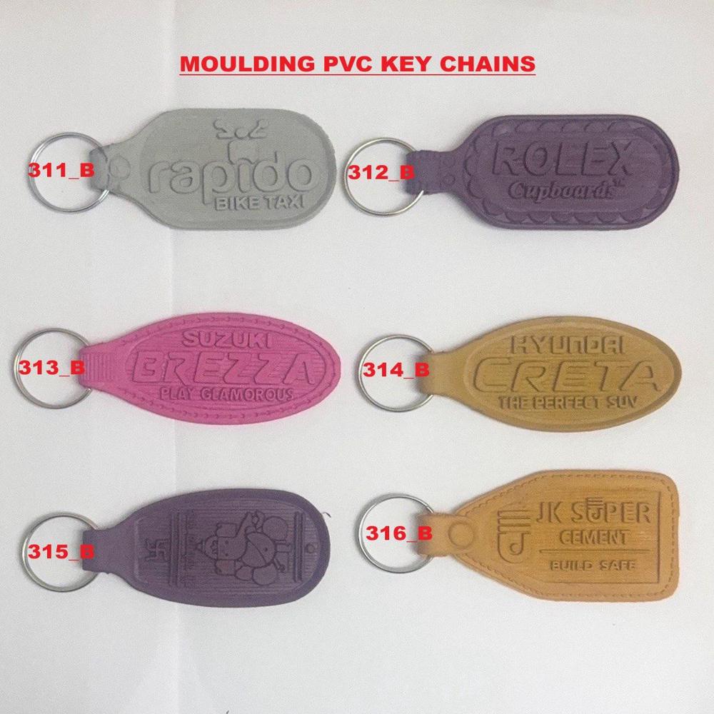 Pvc Moulding Keychain