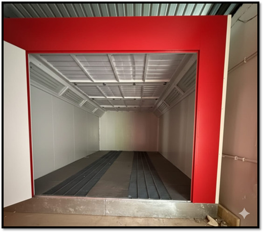 Open-Dry Paint Booth