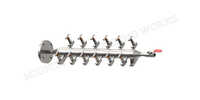 Ss Air Header Instruments - Color: Silver / Metallic