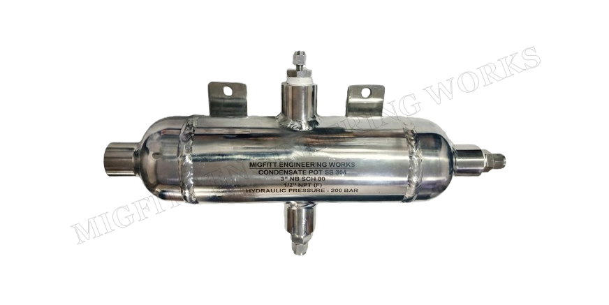 SS Condensate Pots