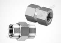 Hex Coupling - Color: Silver/grey