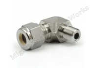 Ss Male Elbow - Color: Golden (brass Finish)