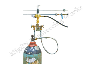 Helium And Argon Gas Manifold System for Welding