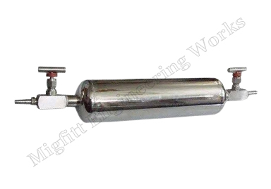 SS 304 Transformer Oil Sampling Bottle For DGA Test