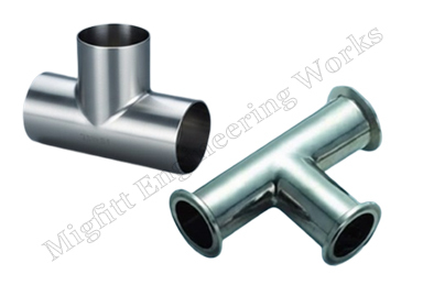 Stainless Steel Dairy Tees