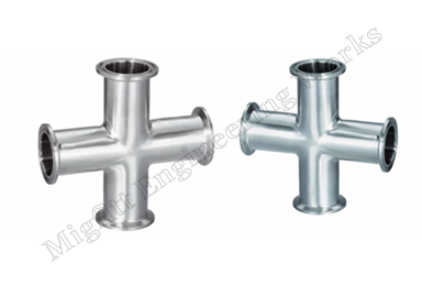 Stainless Steel Dairy Four Way Cross