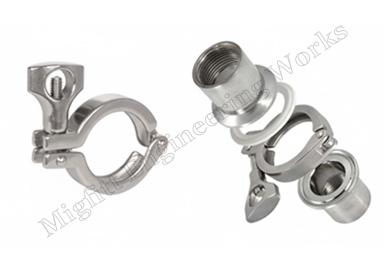 Stainless Steel Dairy Triclover Clamps