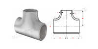 Butt Weld Equal Tee