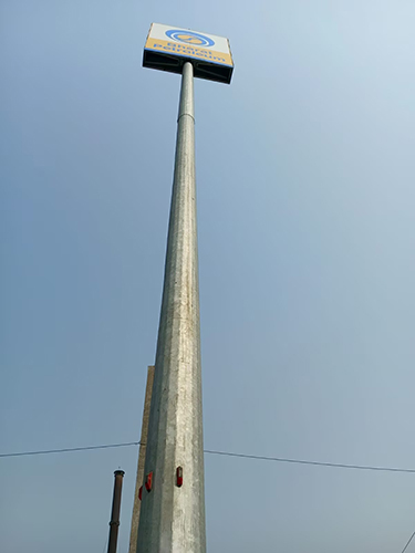 Signage High Mast Pole