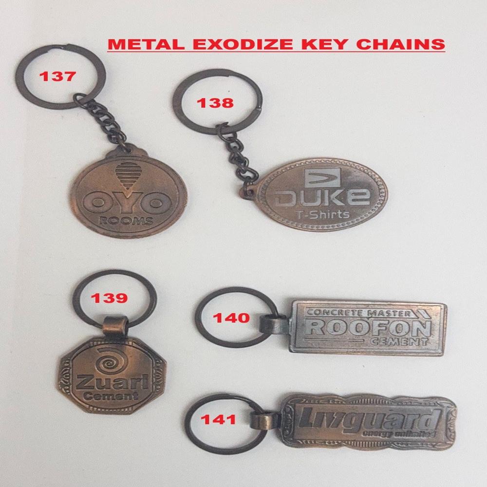 METAL EXODIZE KEY CHAINS