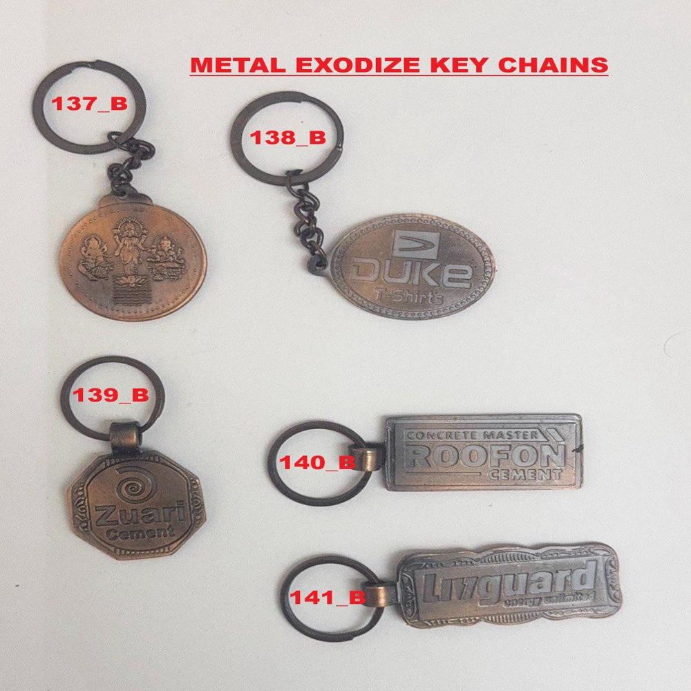 METAL EXODIZE KEY CHAINS