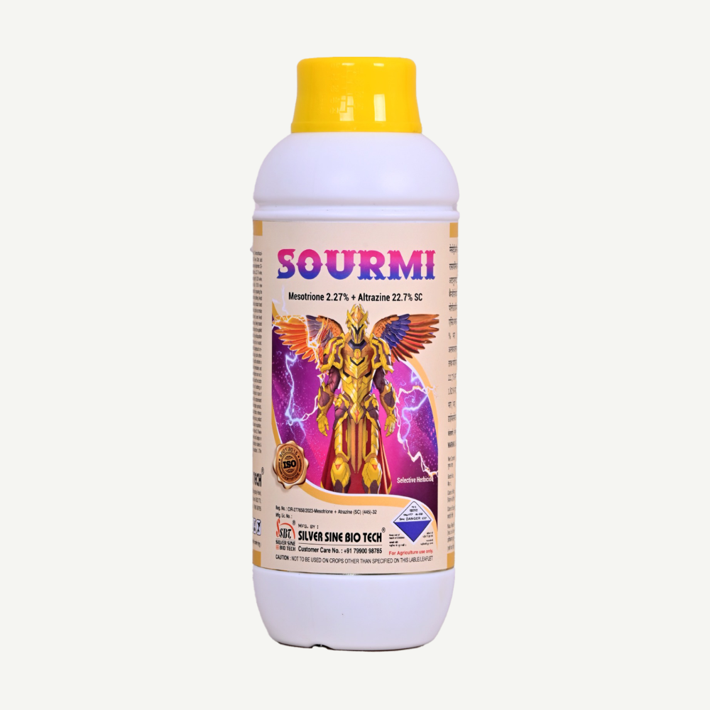 Sourami Mesotrione 2.27% + Atrazine 22.7% Sc