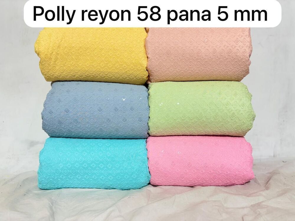 5 MM 58 Pana Poly Rayon Fabric