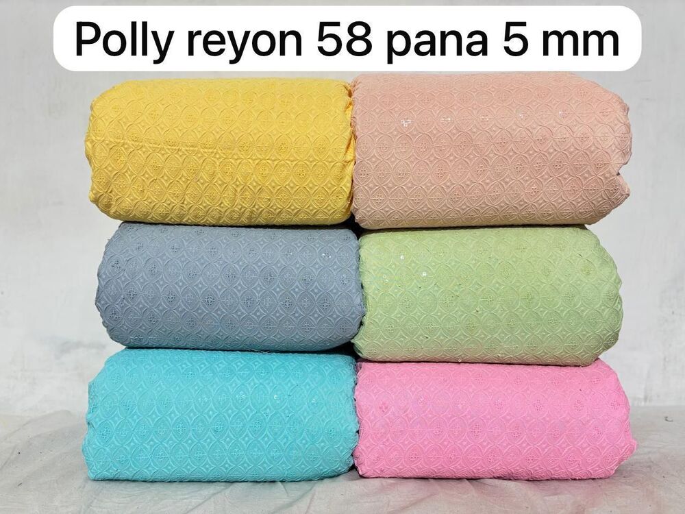 5 MM 58 Pana Poly Rayon Fabric