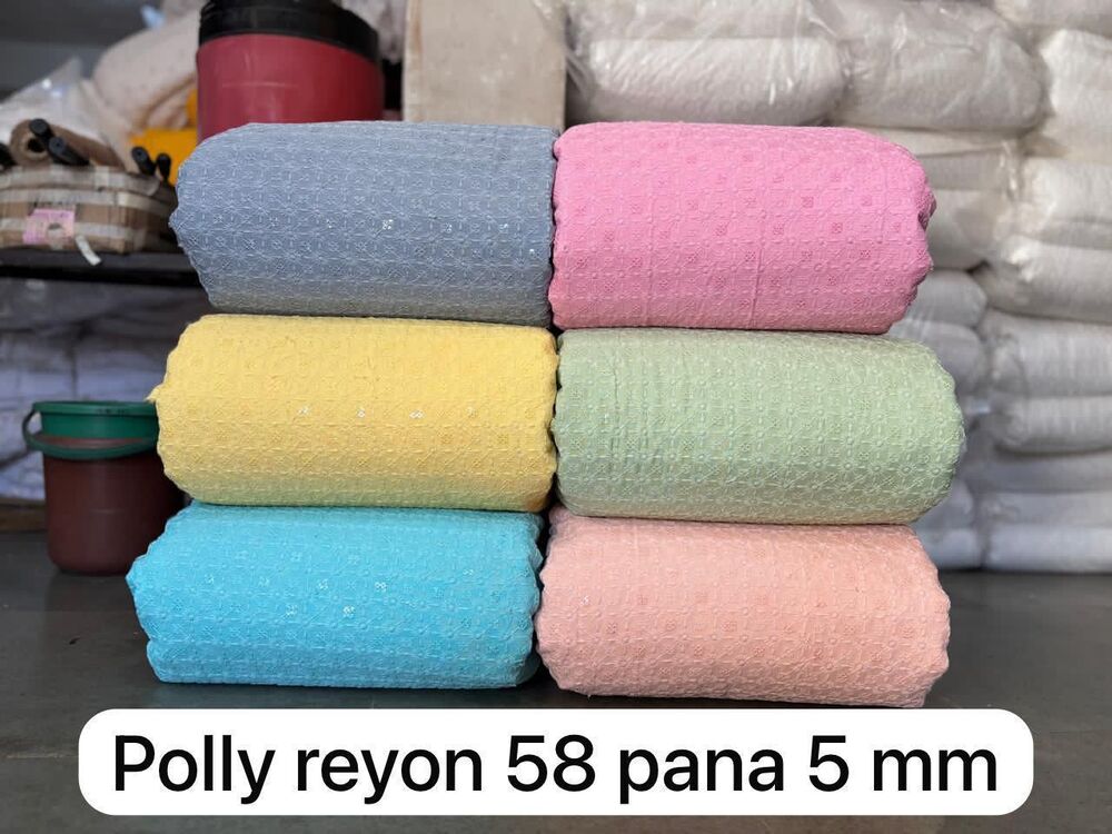 5 MM 58 Pana Poly Rayon Fabric
