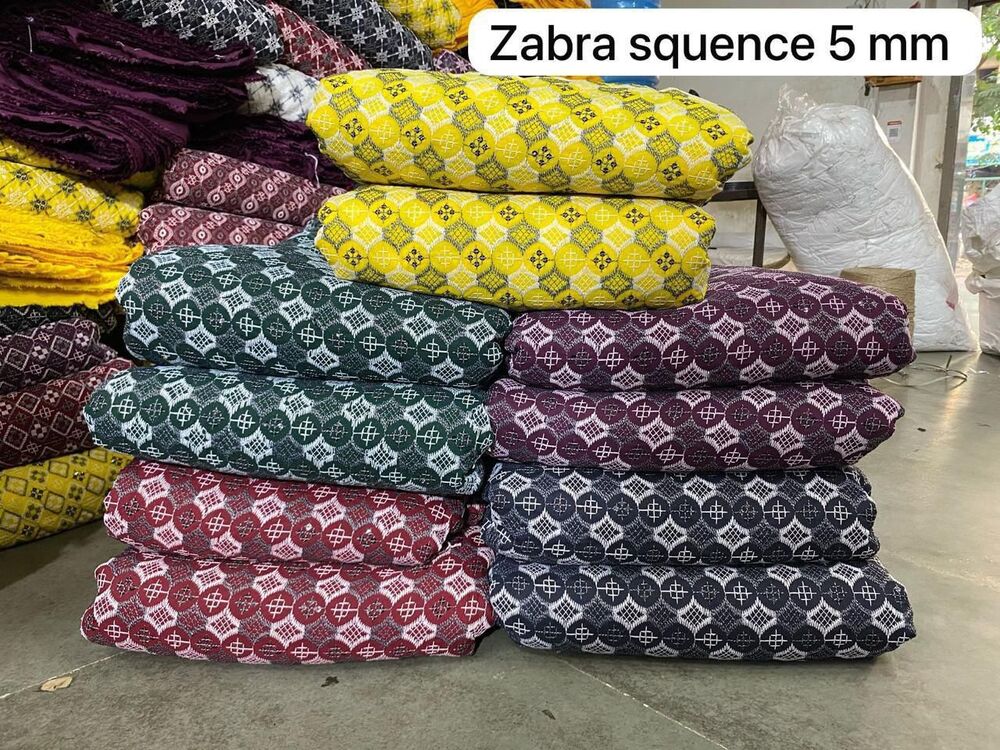 5 MM Zebra Sequence Fabric