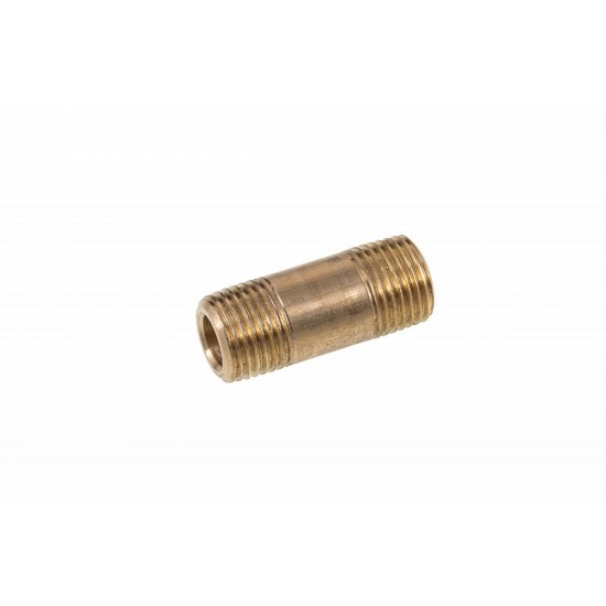 Brass Long Nipple - Size: Various Sizes Available As Per Customer Specification