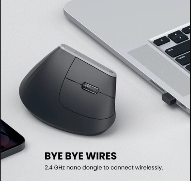 PORTRONICS TOAD ERGO VERTICAL ADVANCED ERGONAMIC MOUSE