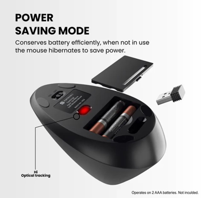 PORTRONICS TOAD ERGO VERTICAL ADVANCED ERGONAMIC MOUSE