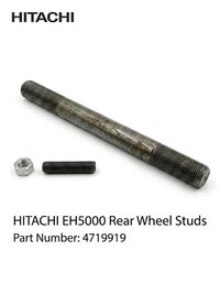 Hitachi EH5000 Rear Wheel Studs 4719919