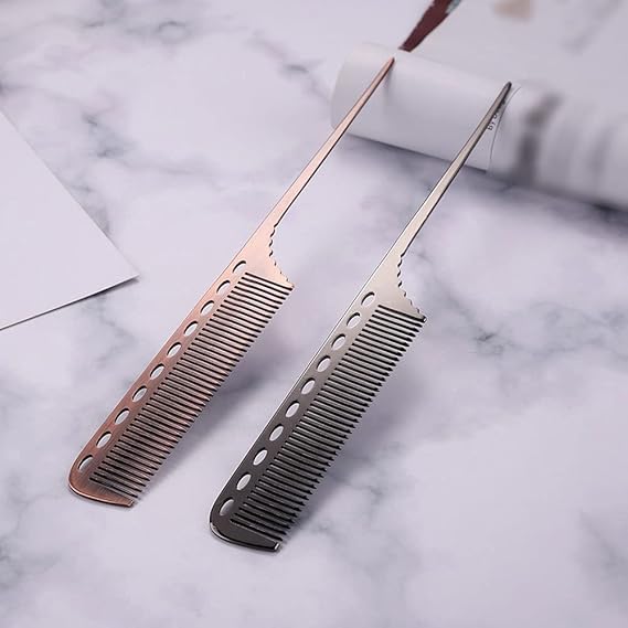 METAL HAIR COMB