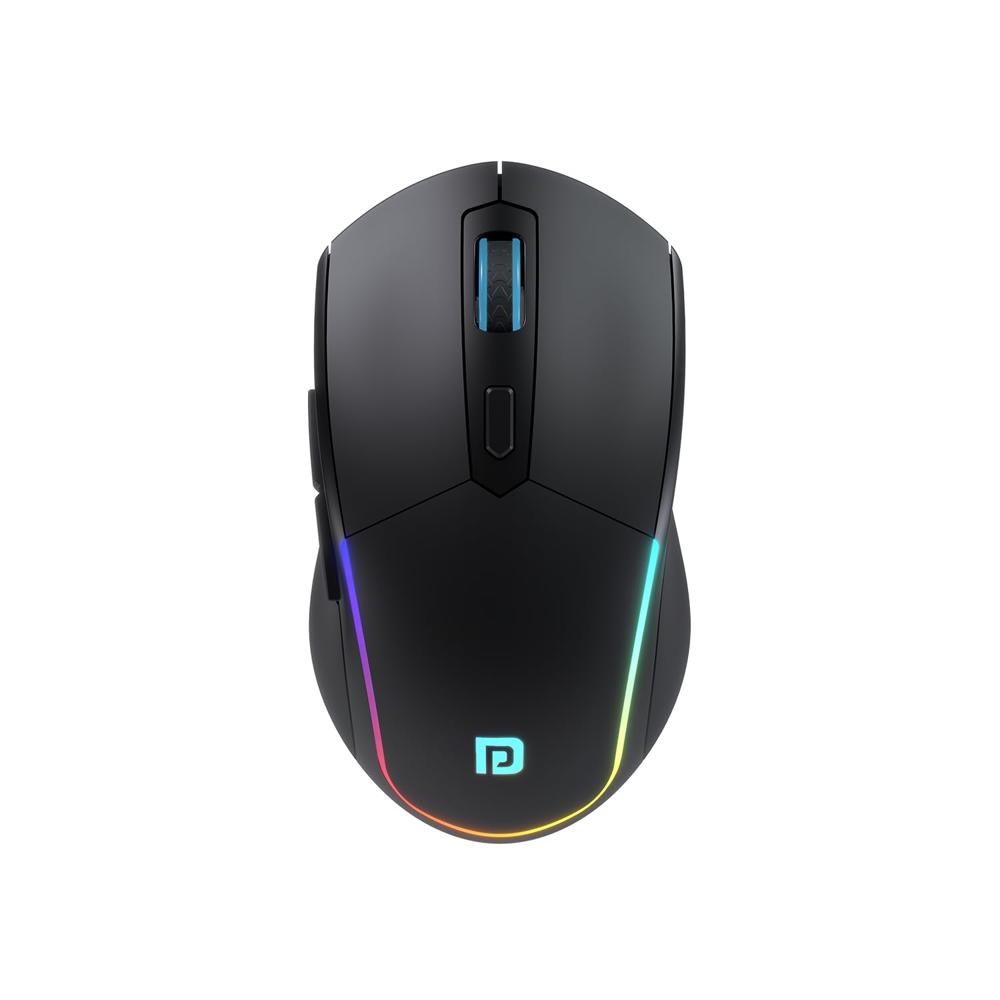 Portronics Toad One Bluetooth Mouse with 2.4 GHz & BT 5.3 Dual Wireless, 6 Buttons,