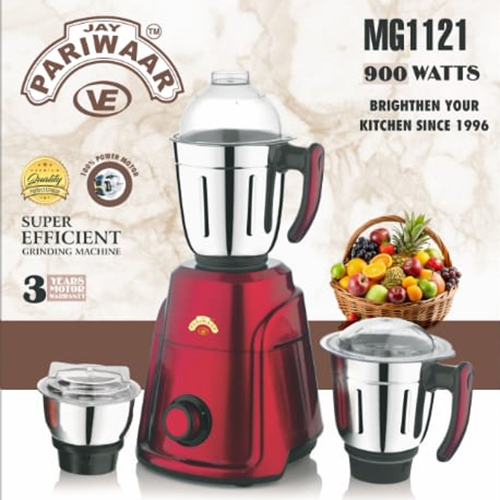 MG1121 900 Watt 3 Jar Mixer Grinder