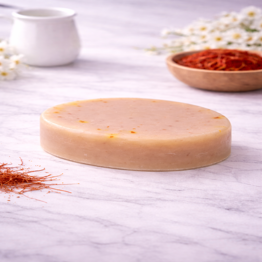 Fresh Goat Milk Saffron Soap