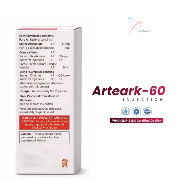 Artesunate Injection IP 60mg  (UNDER DPCO)