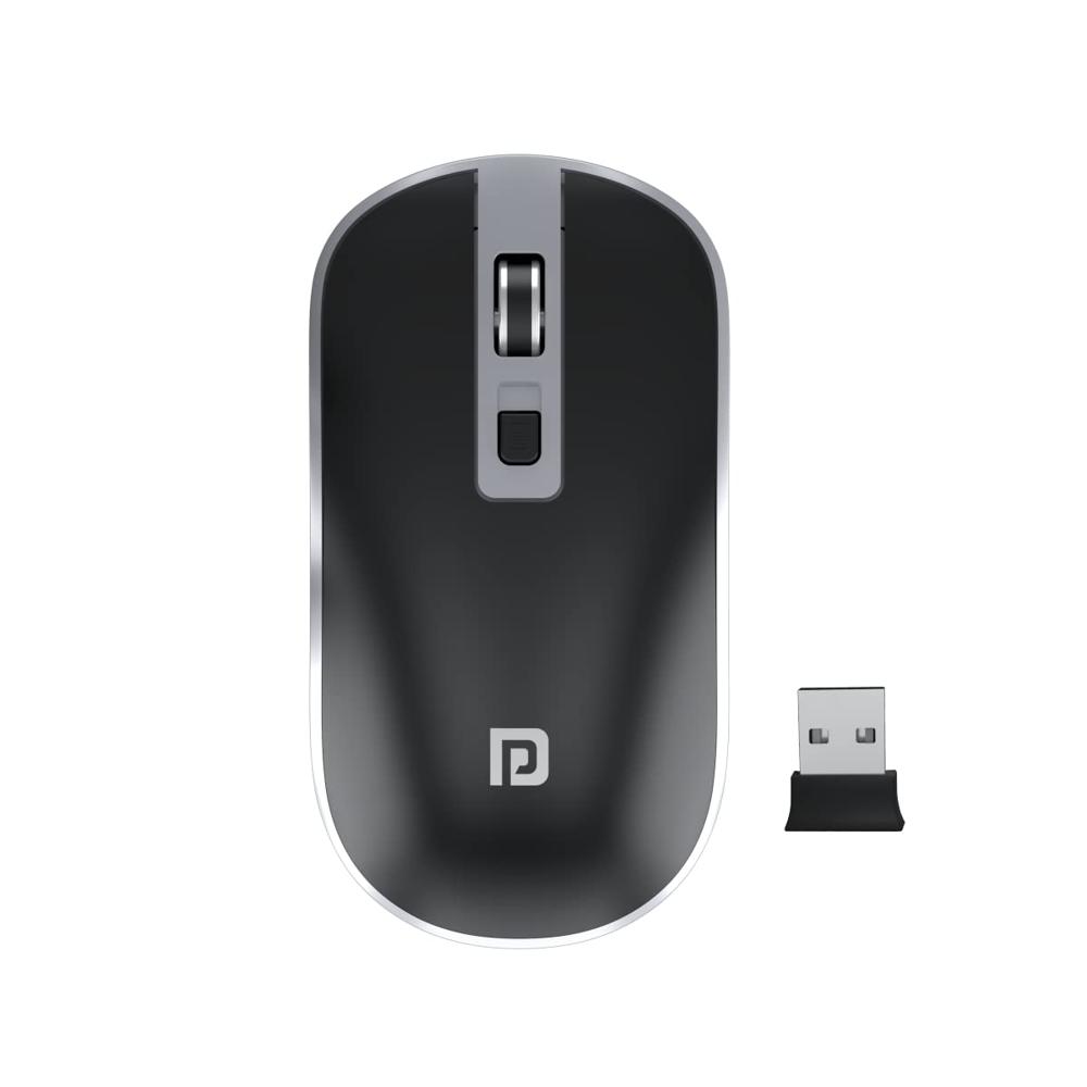 Portronics Toad 14 Wireless Mouse, 2.4 GHz with USB Nano Dongle, up to 1400