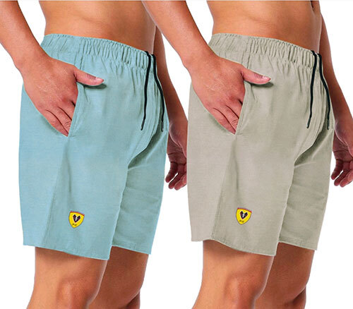 Men's Lycra 4 Way Fabric Shorts