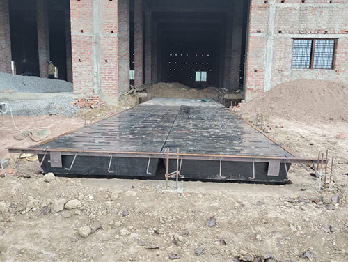 Pittype Weighbridge प्रारंभिक फिक्सिंग