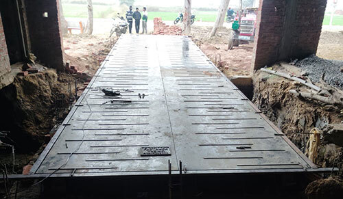 Pittype Weighbridge Fitting After Civil Work