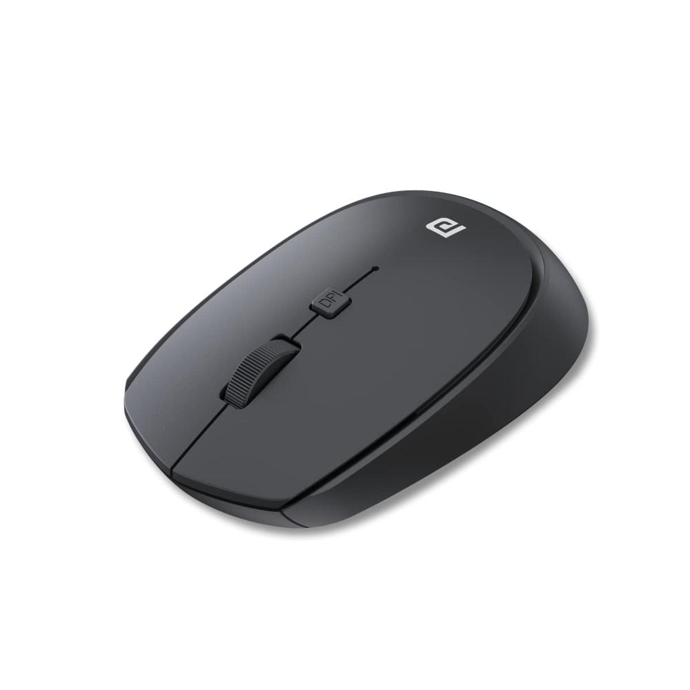 Portronics Toad 23 Wireless Optical Mouse with 2.4GHz, USB Nano Dongle,