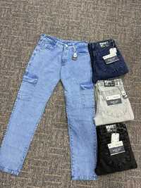 Vocal Denim Cargo Bagggy Jeans