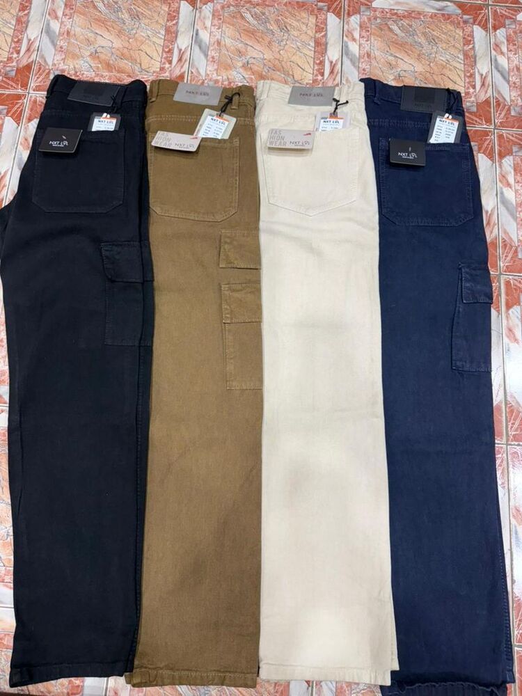 NXT LVL Denim Sulphur Cargo Jeans