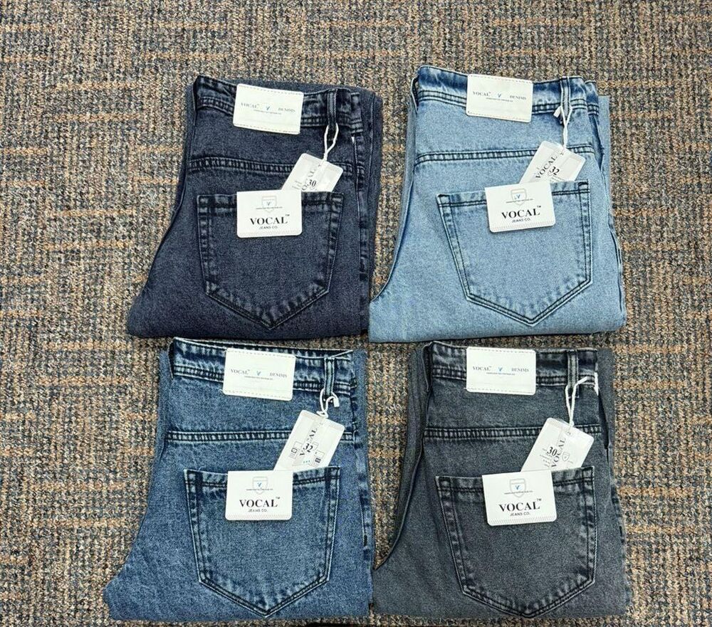 Vocal Baggy Denim Straight Fit Jeans