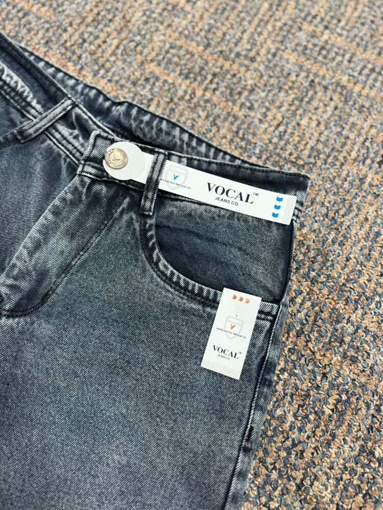 Vocal Baggy Denim Straight Fit Jeans