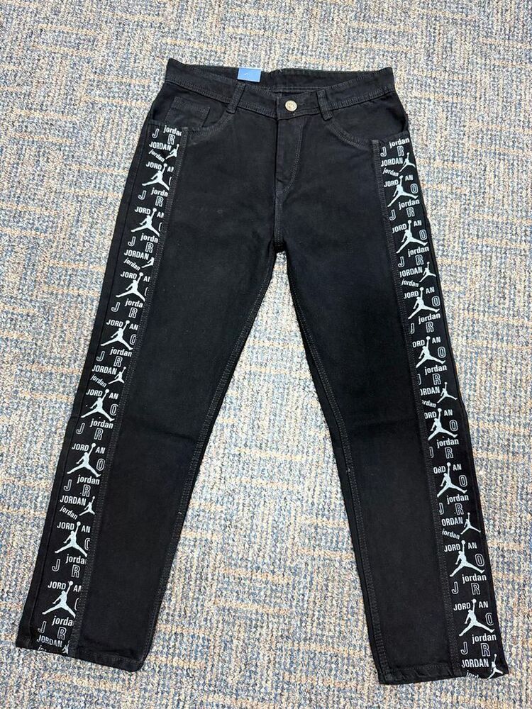 Paras Black Jordan Edition Round Pockets Jeans