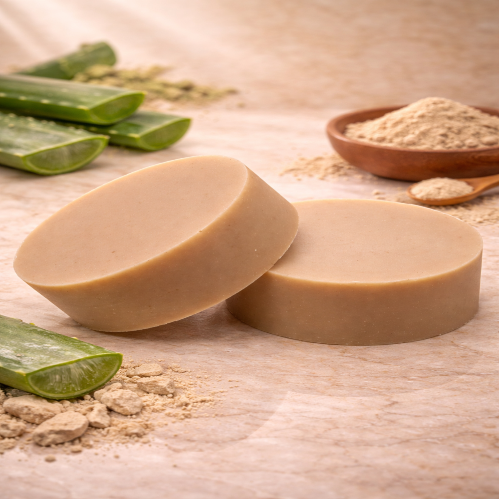 Multani Mitti Soap - Color: Brown