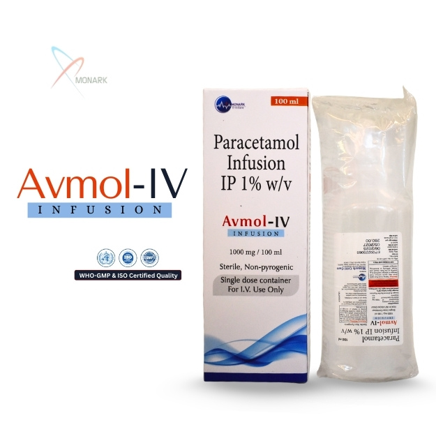 Paracetamol 1000MG Infusion IP (1.0% W/V)