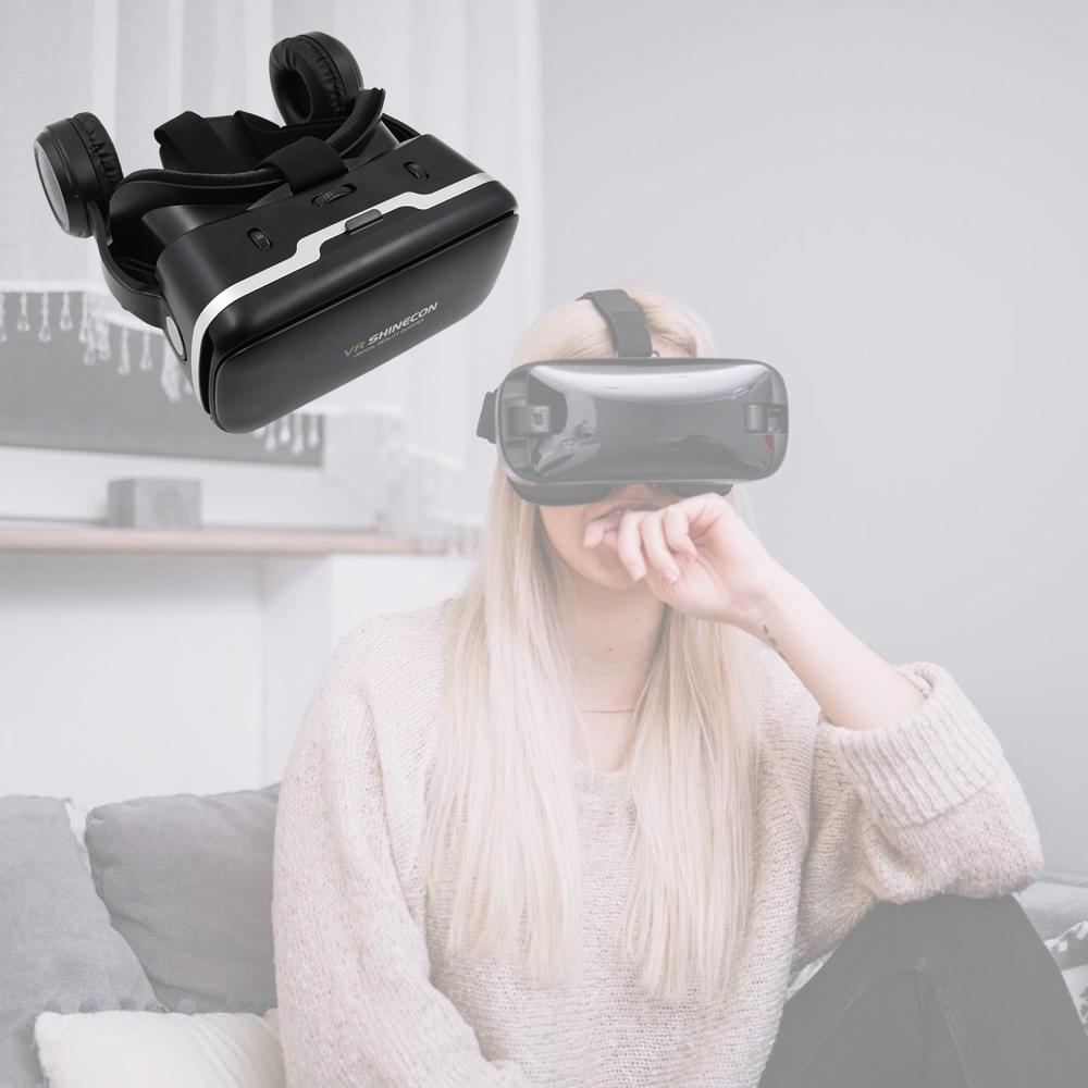 3D / HD VR Box Glasses Headset for iOS for Android Smartphone  (1 Pc)